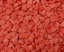 картинка Посыпка сердечки красные мини,70гр от магазинаАрт-Я