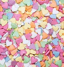 картинка Посыпка сердечки разноцветные, 70гр от магазинаАрт-Я