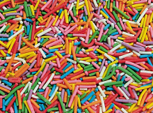 картинка Посыпка вермишель разноцветная, 70гр от магазинаАрт-Я