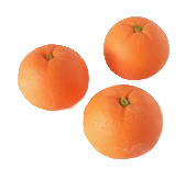 картинка Набор "Мандаринки" 3 шт. 2,5см шоколадная глазурь от магазинаАрт-Я