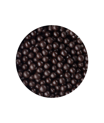 картинка Посыпка шарики шоколадные Темная глазурь 9-11мм, 50гр от магазинаАрт-Я