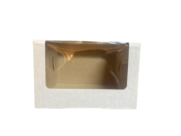 картинка Коробка 23*23*15 с панорамным окном микрогофрокартон от магазинаАрт-Я
