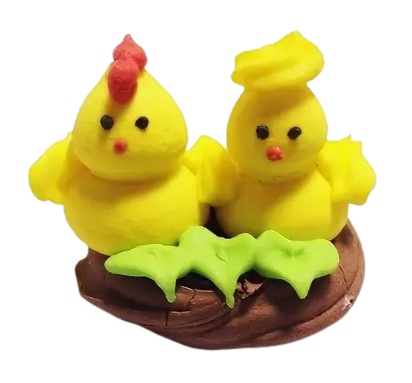 картинка Сахарные фигурки Цыпленок в гнезде 1 шт. от магазинаАрт-Я