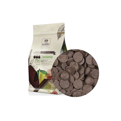 картинка Шоколад Cacao Barry Tanzanie 75%, 150гр(горький)  от магазинаАрт-Я