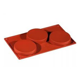 картинка Форма силиконовая диск 3 фигуры d103*h20 от магазинаАрт-Я