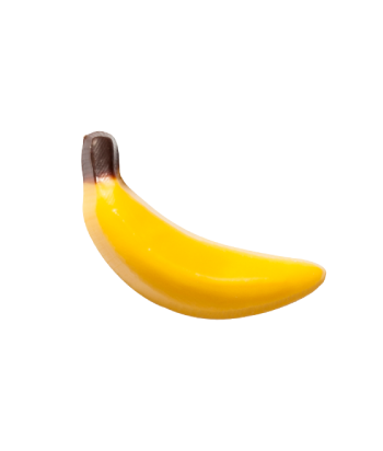 картинка Декор из глазури Банан Mona Lisa, 40шт от магазинаАрт-Я