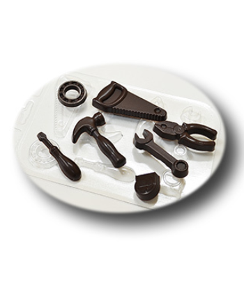 картинка Форма для шоколада "Инструменты" от магазинаАрт-Я