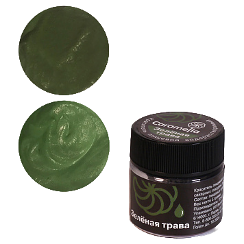 картинка Краситель ЗЕЛЕНАЯ ТРАВА Caramella  5 гр (ВОДОРАСТВ.сухой)  от магазинаАрт-Я