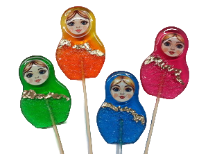 картинка Леденец "Матрёшка" цвет в ассортименте от магазинаАрт-Я