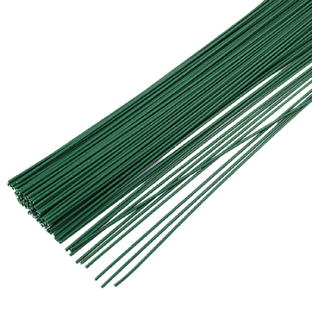 картинка Флористическая проволока зеленая №26 (36 см, 50штук)
 от магазинаАрт-Я