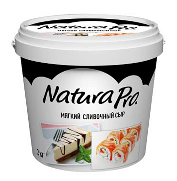 картинка Сыр творожный сливочный мягкий Natura Pro 65% 2кг от магазинаАрт-Я