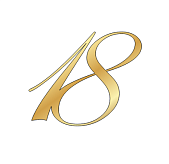 картинка Топпер цифра "18", 9,5*8см, золото от магазинаАрт-Я