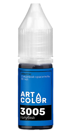 картинка Краситель Голубой (ART COLOR ELECTRIC), 10мл от магазинаАрт-Я