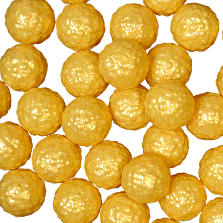 картинка Посыпка кондитерская 3D "Астероид золото",50гр от магазинаАрт-Я