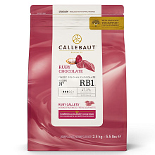 картинка Шоколад Ruby "Callebaut" 47.3% 2,5кг от магазинаАрт-Я
