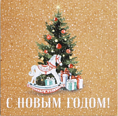 картинка Мини-открытка «Ёлочка», 7 × 7 см  от магазинаАрт-Я