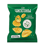 картинка Чипсы "Чипсоны", сметана с луком, 40г от магазинаАрт-Я