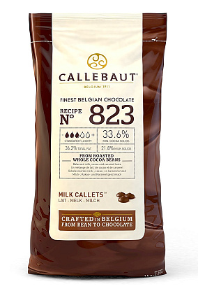 картинка Шоколад молочный 33,6% Callebaut Select, 10кг (823NV-595) от магазинаАрт-Я