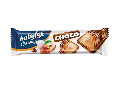 картинка Вафельный батончик Baby Fox Creamy Choco 23г от магазинаАрт-Я