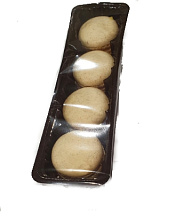 картинка Пирожное миндальное макаронс кокос, 48 гр 4 шт от магазинаАрт-Я