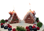 картинка Свеча "Домик" 4 см от магазинаАрт-Я