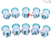 картинка Набор плунжеров кондитерских "Цифры", 10 шт от магазинаАрт-Я