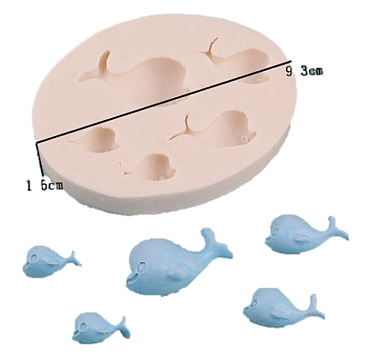 картинка Молд дельфин, 9см от магазинаАрт-Я