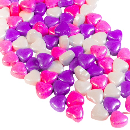 картинка Посыпка микс "Сердечки розо/фиолет/белые", 50 гр от магазинаАрт-Я