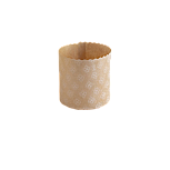 картинка Форма для кулича (119) D110 H85мм "КЛЕВЕР" бежевый, 10шт от магазинаАрт-Я