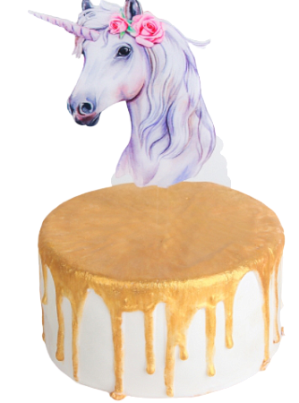 картинка Топпер на торт Единорог от магазинаАрт-Я