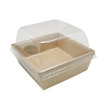 картинка Коробка Купольная 14,5*14,5см ECO SmartPack 900 Крафт от магазинаАрт-Я