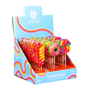 картинка Карамель Sweet Ness МИКС в формах: эскимо, пончика и цветка, 30 г от магазинаАрт-Я