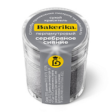 картинка Краситель сухой перламутровый Bakerika «Серебряное сияние» 4 гр от магазинаАрт-Я