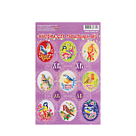 картинка Наклейки для яиц «Пасхальные весенние птицы», 11×17 см от магазинаАрт-Я