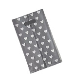 картинка Пакет для бенто торта сердечки прозрачный с ручками 19*32см от магазинаАрт-Я