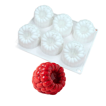 картинка Форма для муссовых десертов «Малина 6 в 1» от магазинаАрт-Я