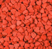 картинка Посыпка сердечки красные мини, 750гр от магазинаАрт-Я
