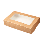 картинка Коробка 20*12*4см крафт с окном от магазинаАрт-Я