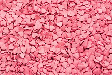 картинка Посыпка сердечки розовые мини, 70гр от магазинаАрт-Я