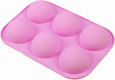 картинка Форма силиконовая полусфера 6 фигур D5см от магазинаАрт-Я