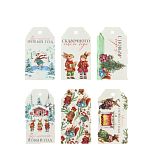 картинка Шильдик декоративный в наборе «С новым счастьем», 6 шт, 5 × 9 см от магазинаАрт-Я