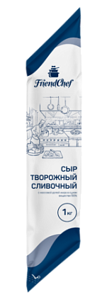 картинка Сыр крем чиз FriendChef (Пакет), 1кг от магазинаАрт-Я