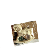 картинка Глазурь Открытка"Лошадка качалка" 2Д, цвет ассортимент от магазинаАрт-Я