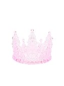 картинка Корона для торта "Хрусталь", цвет розовый от магазинаАрт-Я