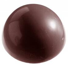 картинка Поликарбонатная форма Chocolate World Sphere 59 мм. (2252 CW) от магазинаАрт-Я