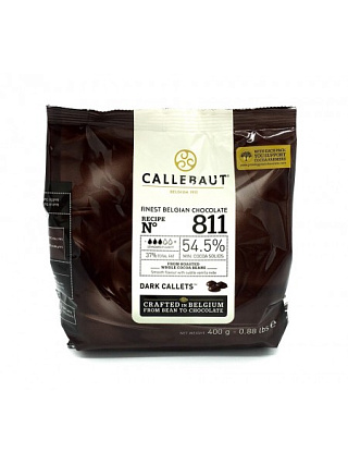 картинка Темный шоколад 400гр Callebaut (811-EO-D94) от магазинаАрт-Я