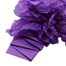 картинка Бумага упаковочная тишью, Фиолетовая 50 х 66 см (10 листов) от магазинаАрт-Я