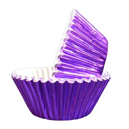 картинка Капсулы Фиолетовые металлик 50*35 мм, 20 шт от магазинаАрт-Я