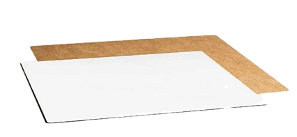 картинка Подложка дерево - ХДФ/белая 26*10см h-3мм  от магазинаАрт-Я