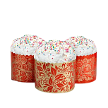 картинка Форма для кулича(4) D110 H85мм Красная пасха, 10 шт. от магазинаАрт-Я